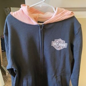 Brand New Girls Harley Davidson Hoodie.